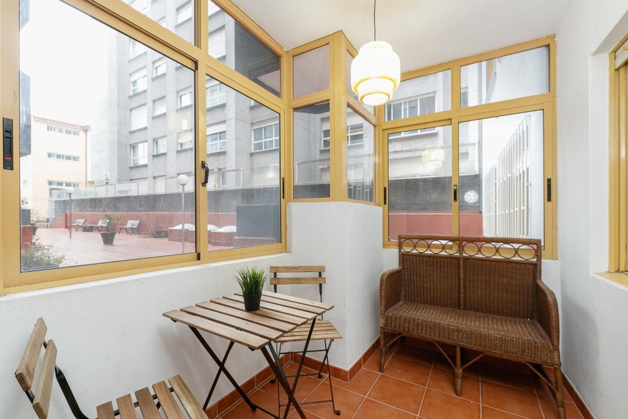 Con Parking Gratis En El Centro By Cabana Rentals Vigo Exterior foto
